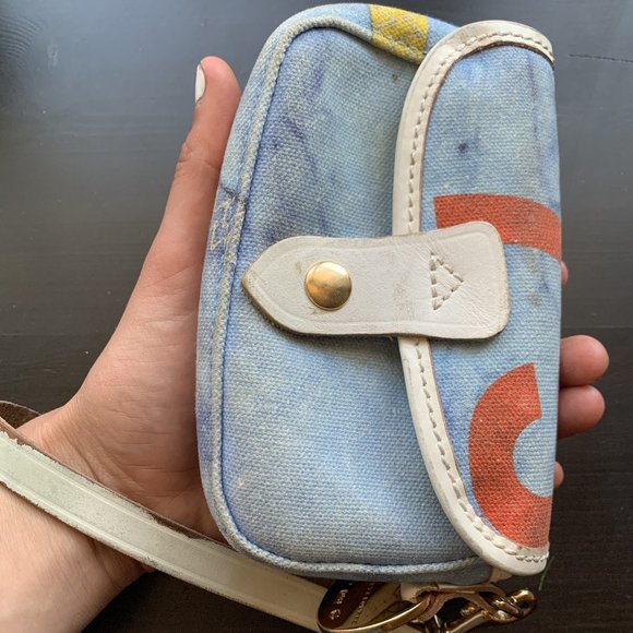 Dooney & Bourke Wristlet | Vintage Jeans Pattern - Picture 16 of 16